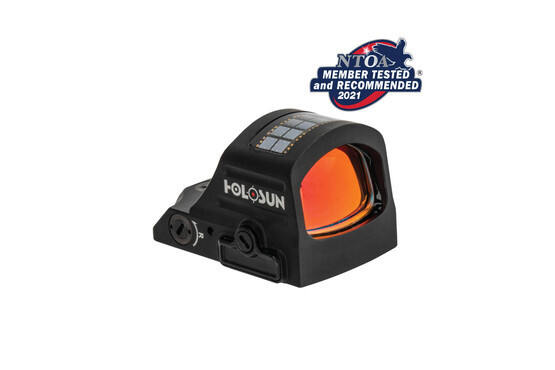 Holosun HS-507CX2 pistol red dot sight has been NTOA member tested and recommended